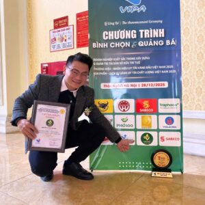 До Хыу Тхуан, основатель TRAVINA и председатель кооператива Tam Tra Viet, на церемонии VIPA в Ханое