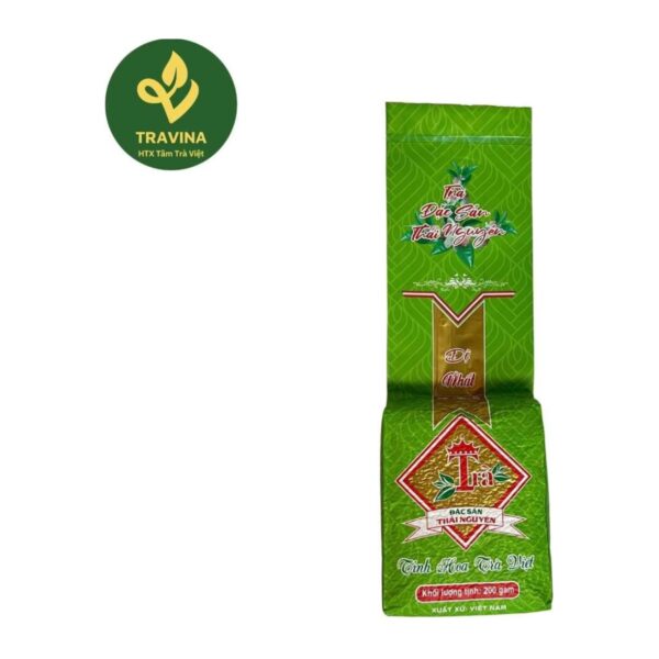 TRAVINA Canh Hac 芽绿茶，200 克真空袋装