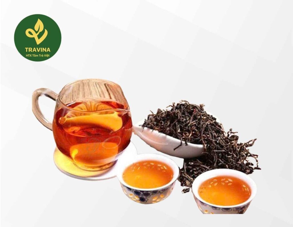 TRAVINA 太原 Nui Coc 红茶 — 茶汤与干茶