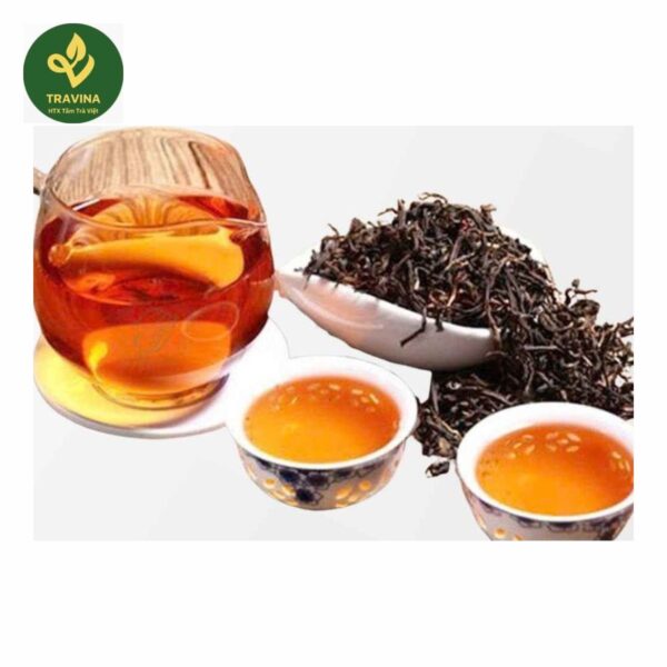 TRAVINA 太原 Nui Coc 红茶 — 茶汤与干茶