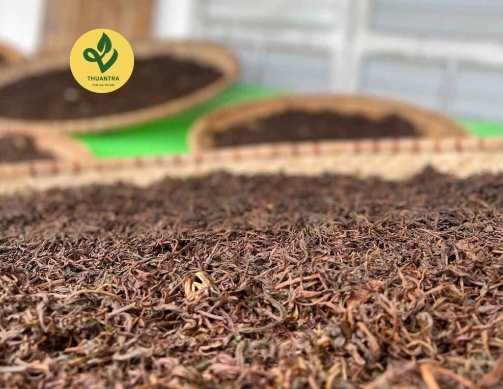 TRAVINA 太原 Nui Coc 红茶 — 干茶特写