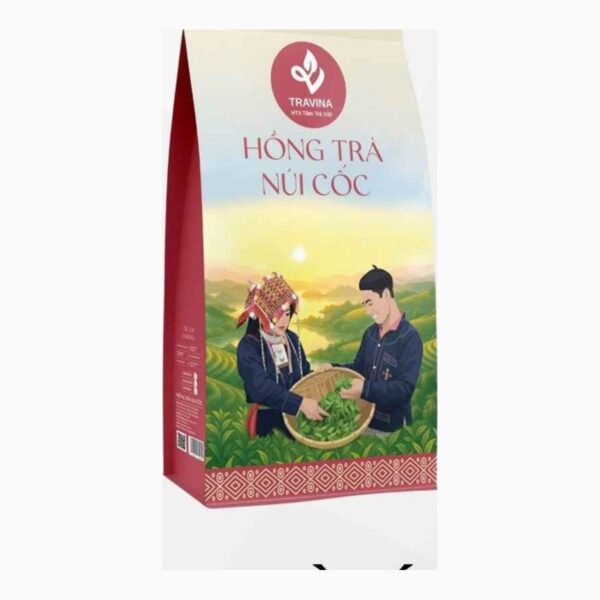 TRAVINA 太原 Nui Coc 红茶 — 包装背面标签