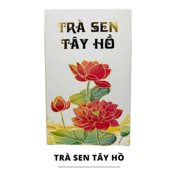 Лотосовый чай Западного озера (Tra Sen Tay Ho) от TRAVINA, Тхайнгуен, Вьетнам — розничная упаковка