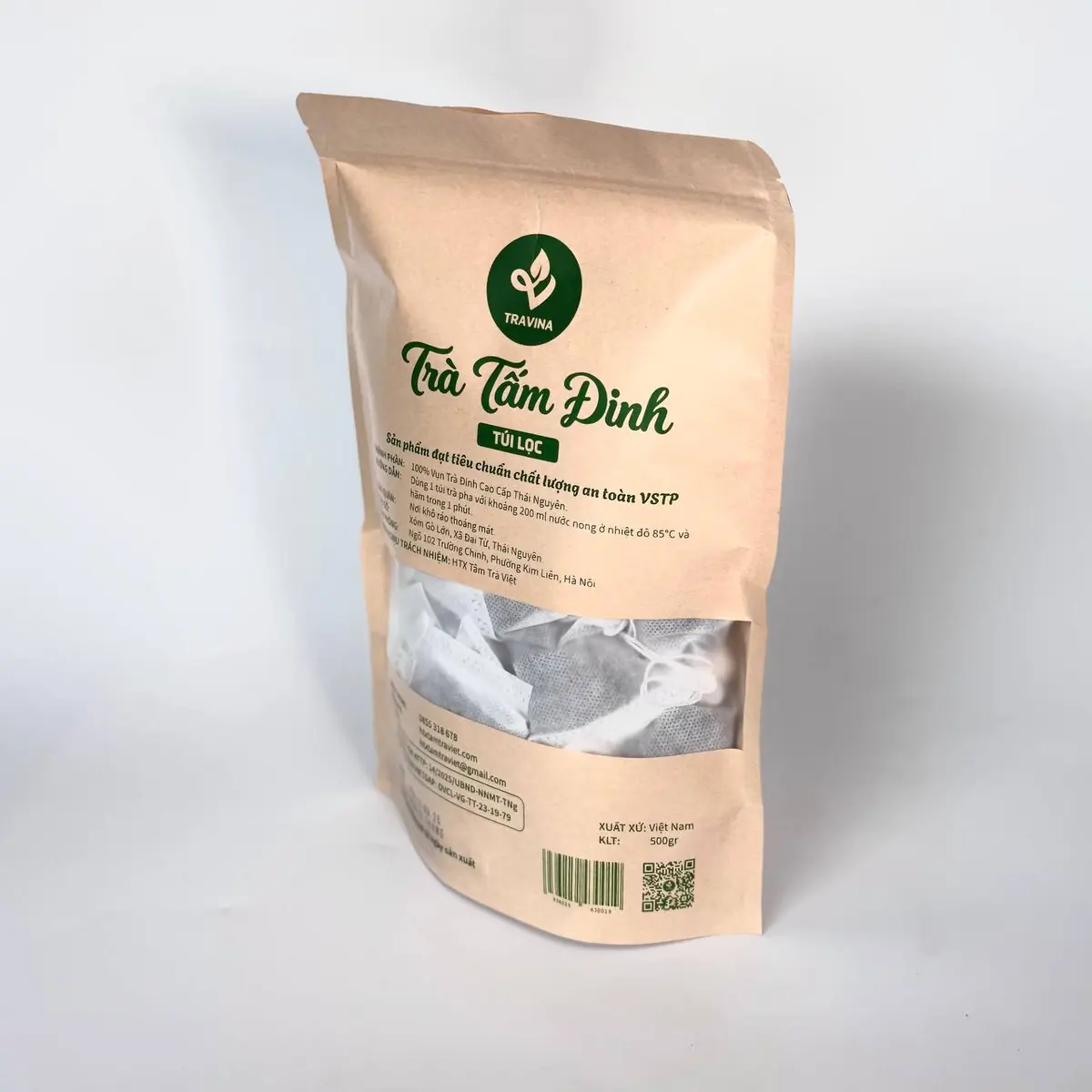 Broken Needle Tea Bags – front of pack