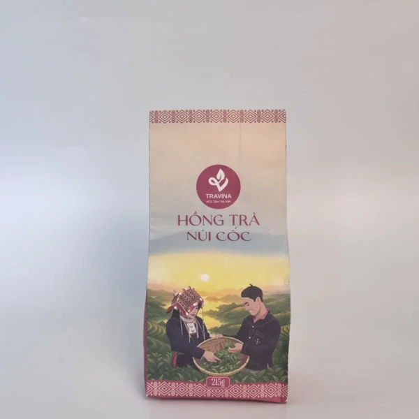 Nui Coc Black Tea – front of pack