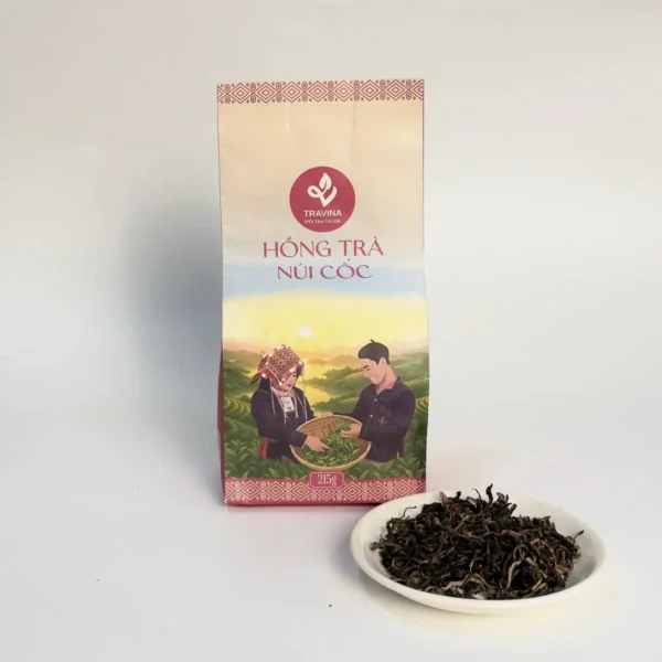 Nui Coc Black Tea – pack with dry leaves