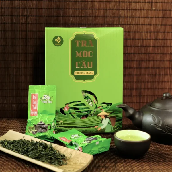 Premium Moc Cau Tea Box 20 Sachets – brewed in a zisha teapot