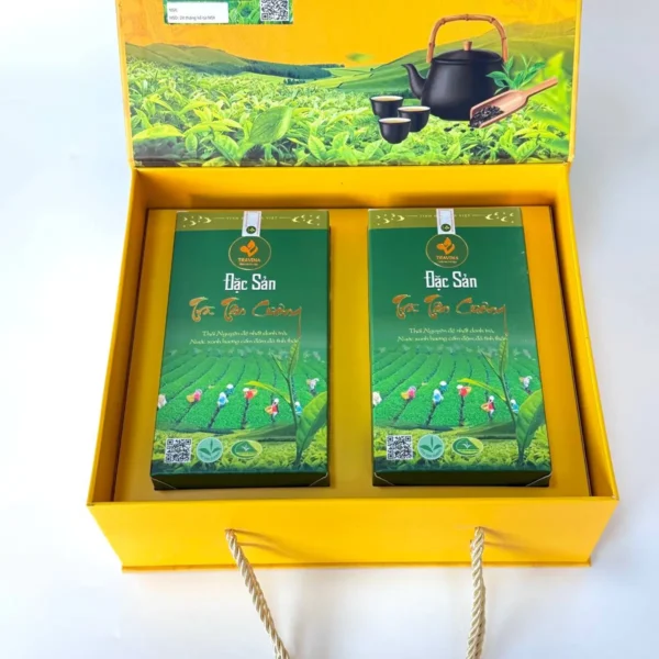 Tam An Tea Gift Set – box opened
