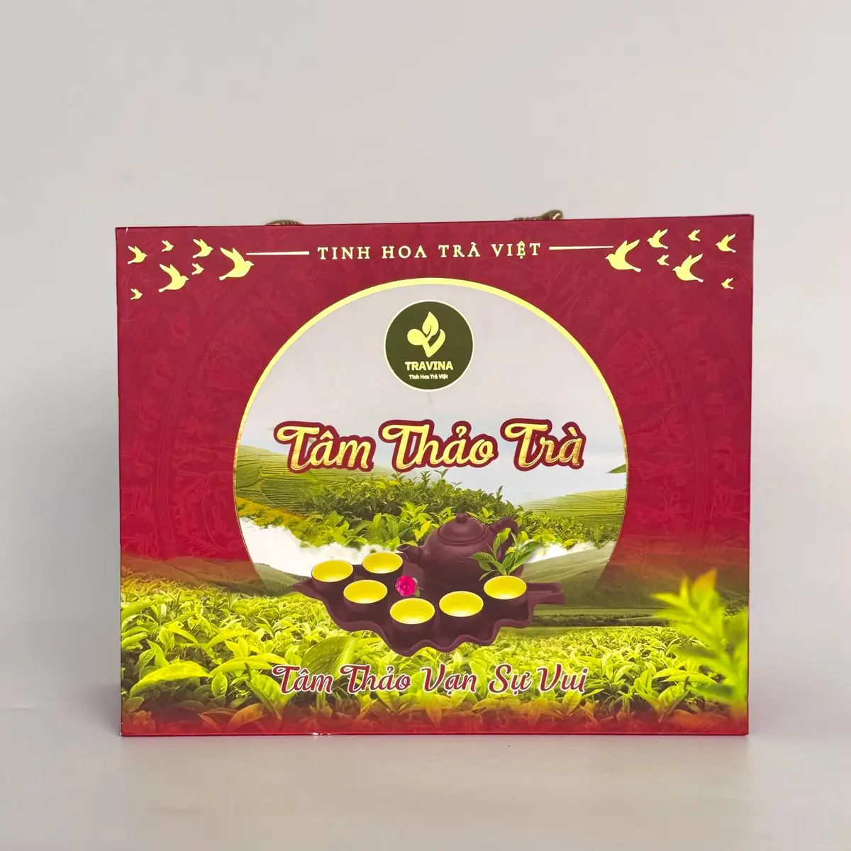Tam Thao Tea Gift Set – gift box with handle