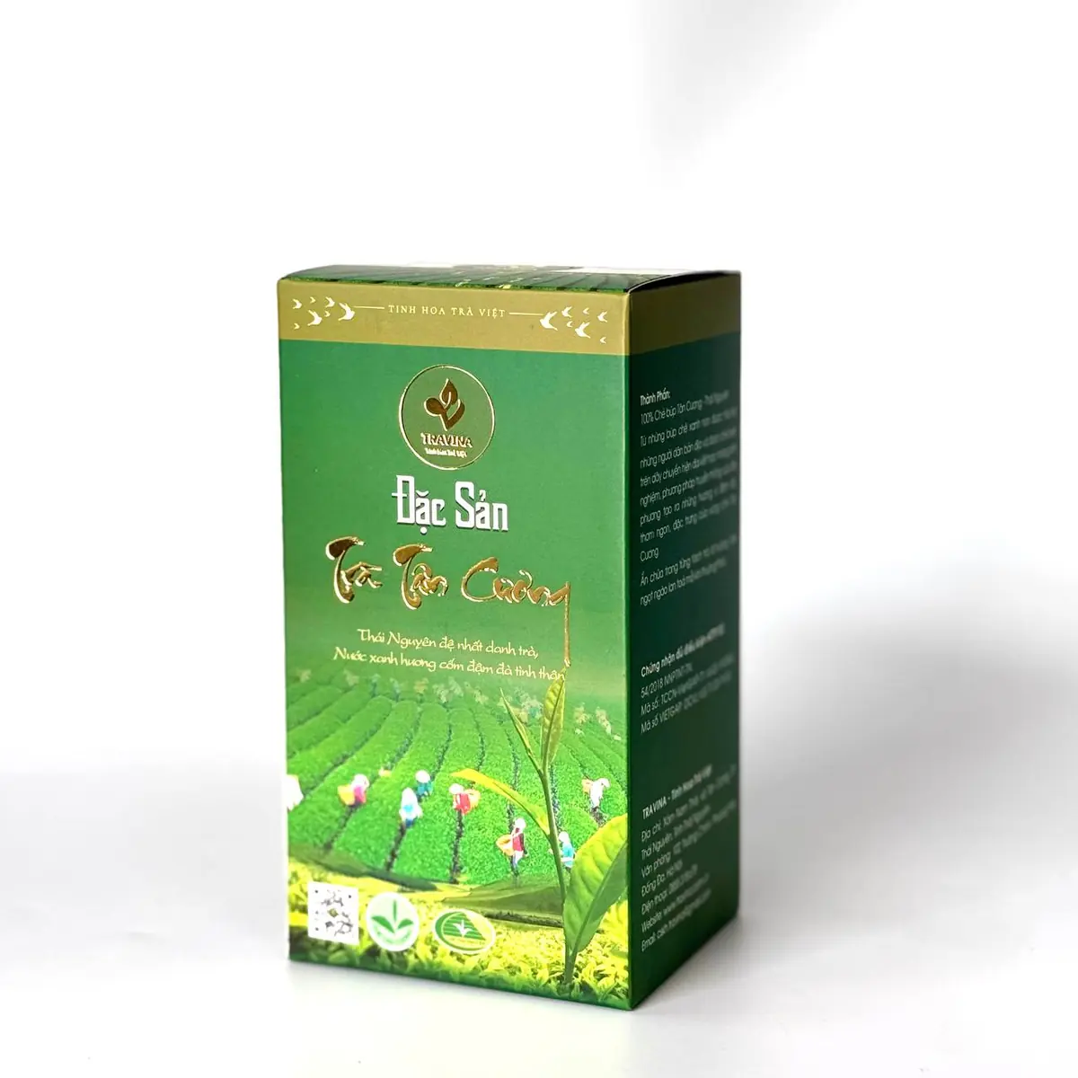 Thai Nguyen Special Green Tea Box – box side view
