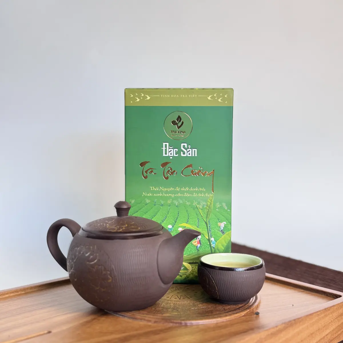 Thai Nguyen Special Green Tea Box – brewed in a zisha teapot