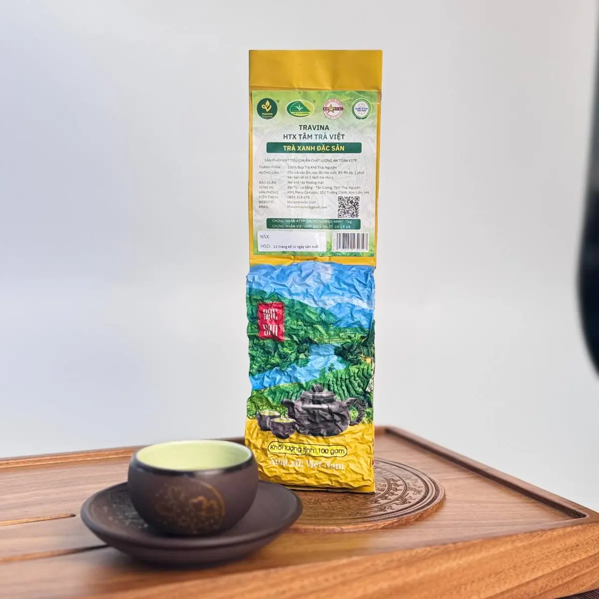 Thai Nguyen Special Green Tea – brewed in a zisha teapot