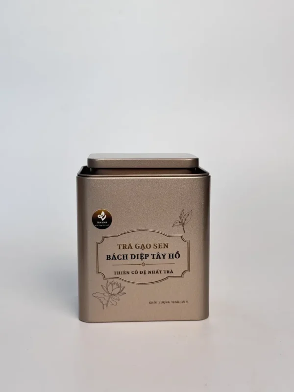 West Lake Lotus Rice Tea – tea tin