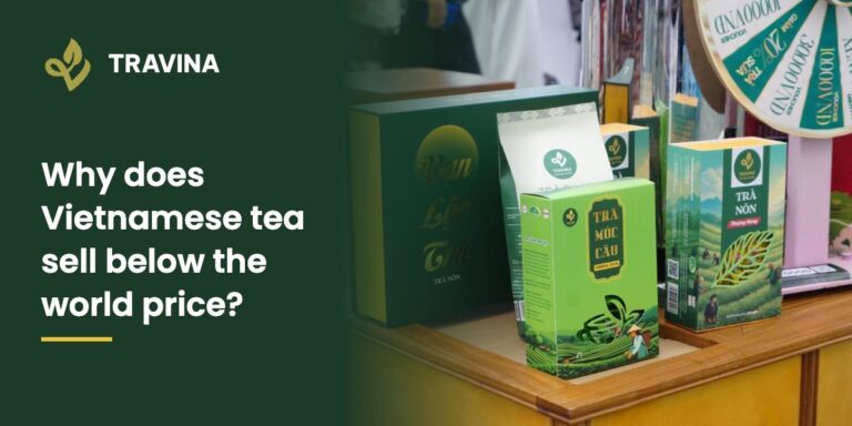 Why does Vietnamese tea sell below the world average price? A range of Thai Nguyen green teas